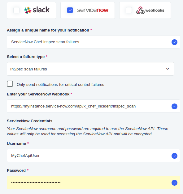 Automate Notification for Chef InSpec Scan Failures